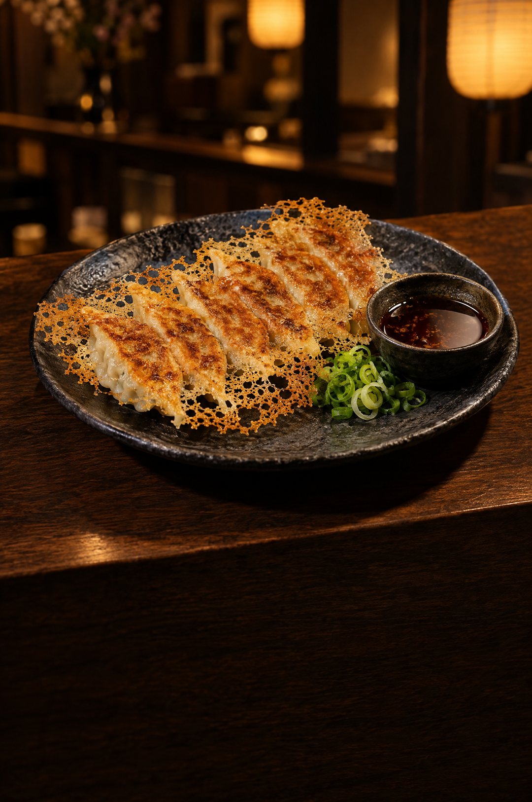 Gyoza su ponzu